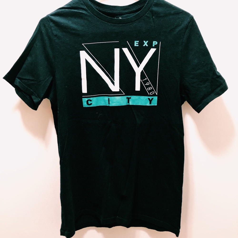 EXPRESS small graphic tee, slim fit and worn twice.